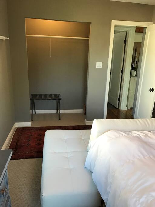 Plenty of closet space