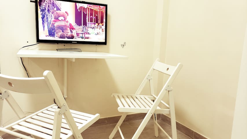 friends gathering apartment