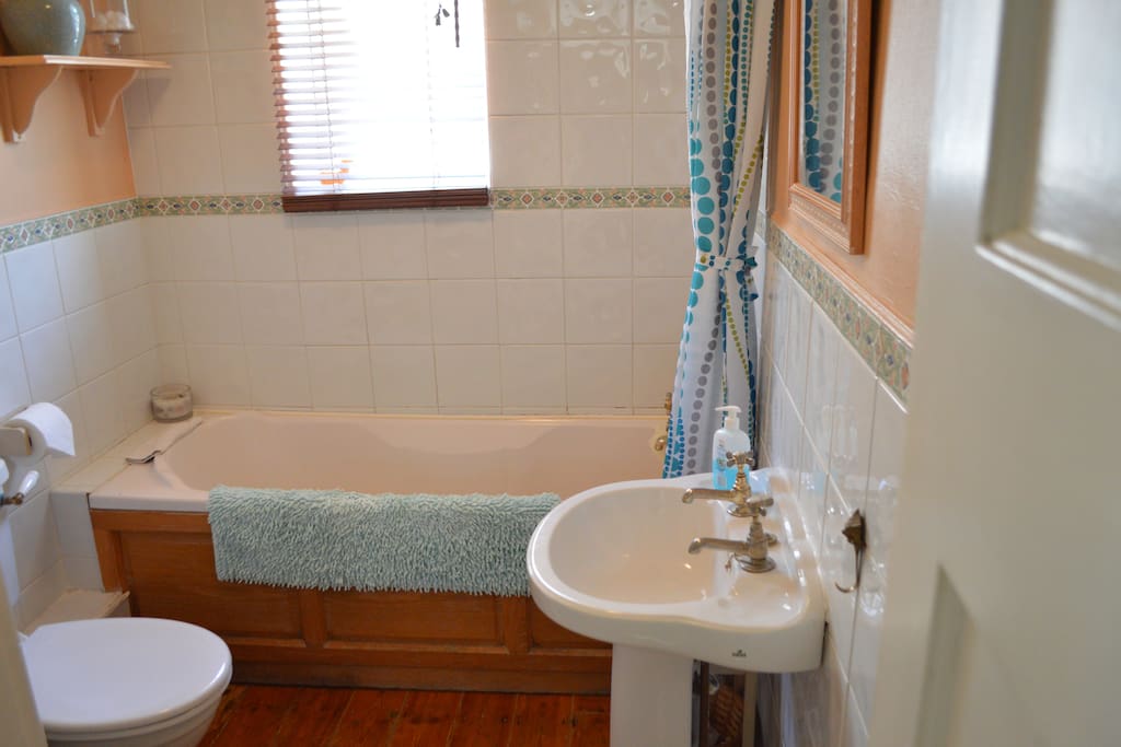 Adjoining bath/shower room for your private use