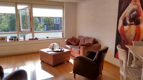 Apartment with 2 floors nearby Amsterdam and beach