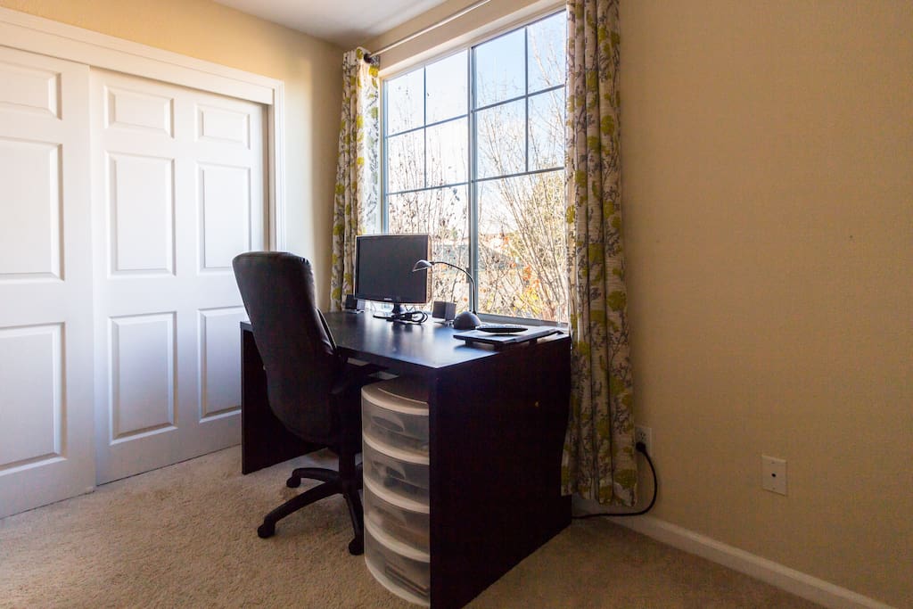 Desk area