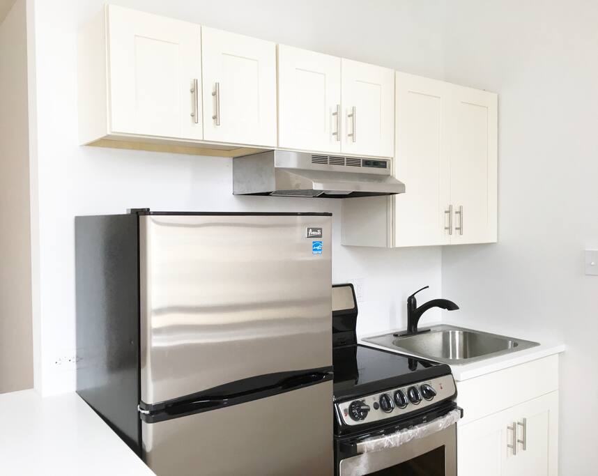New Kitchen and Stainless steal appliances