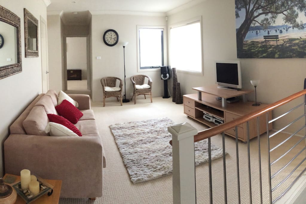 Private Upstairs Living Area