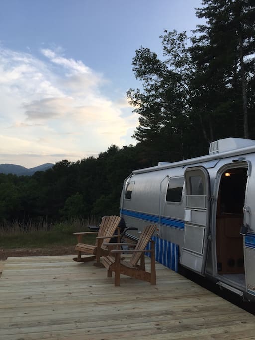 The deck waiting on you