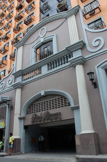 The building entrance