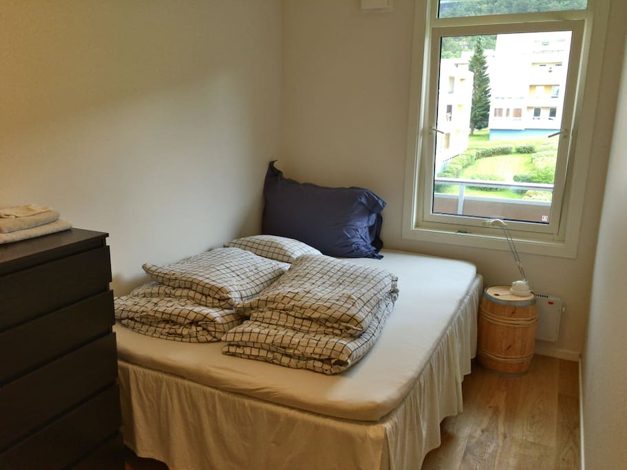 Secondary bedroom with queen size bed