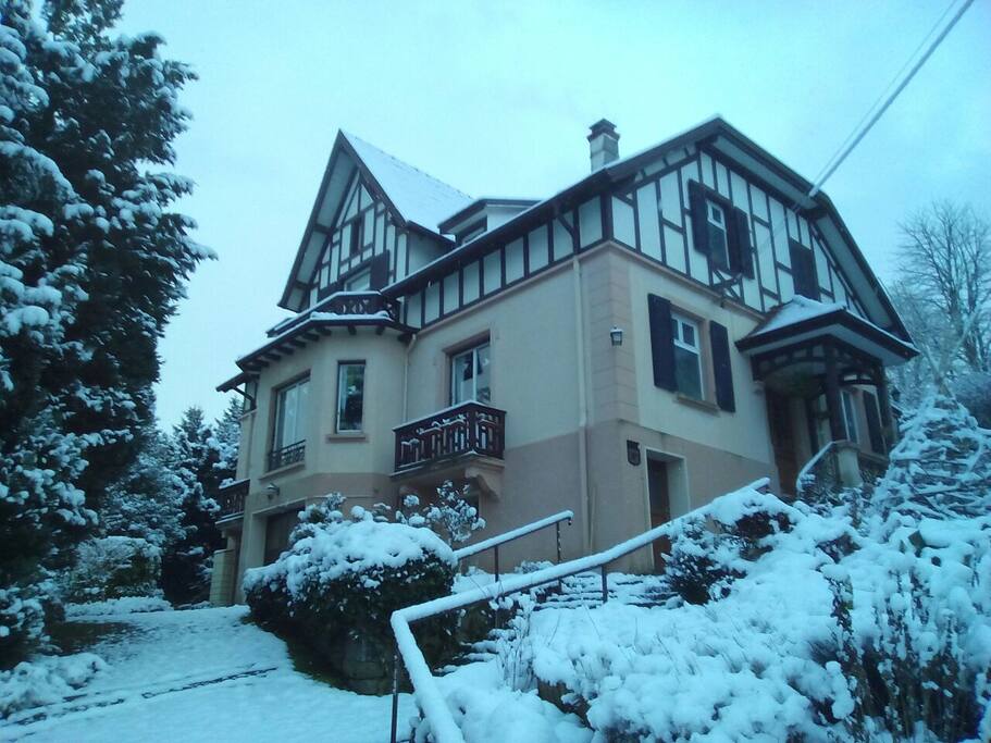 La maison en hiver