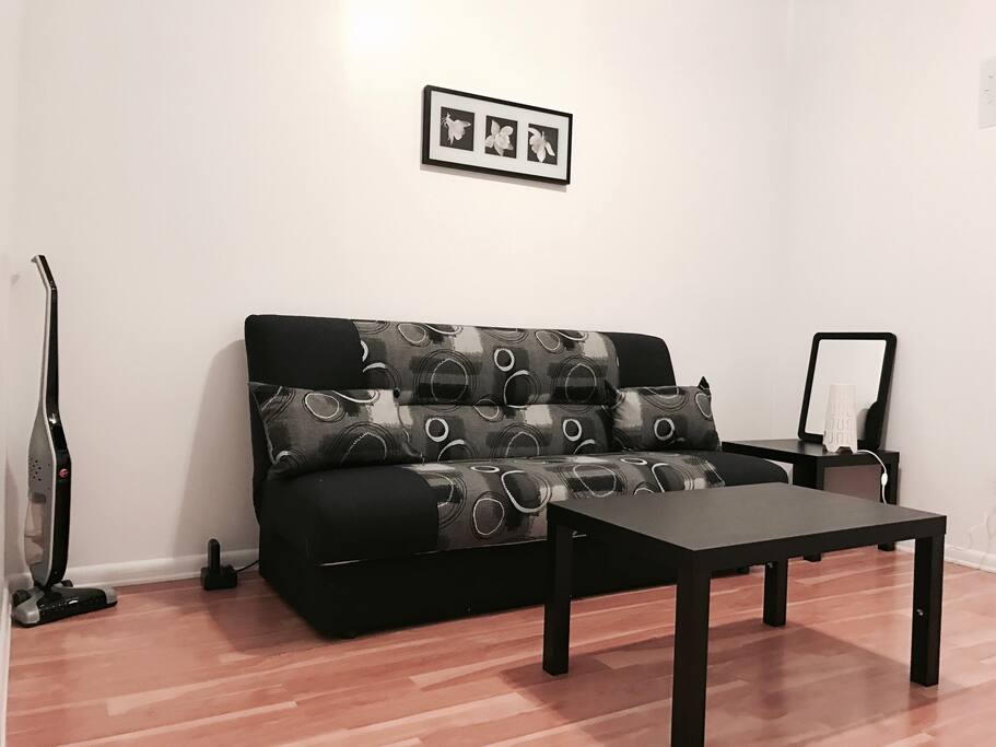 The living room