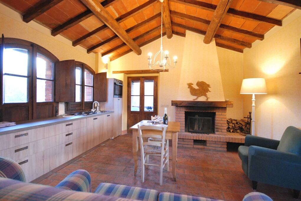 Cucina e zona pranzo