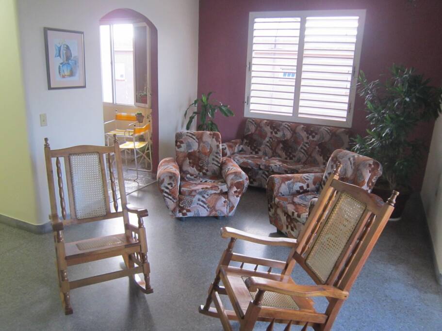 Sala del apartamento
