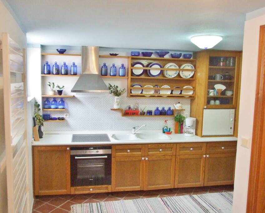 kitchen - blue