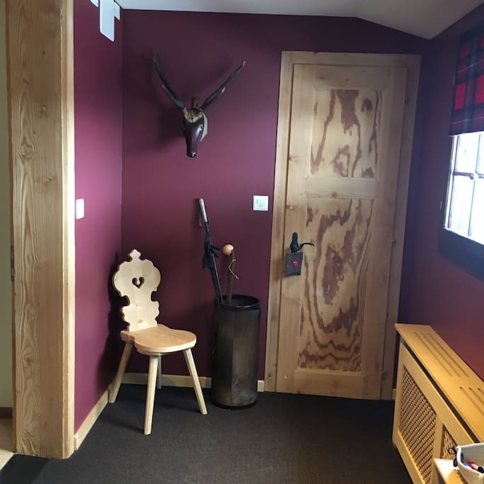 Chalet entrance