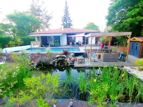 Villa sur la route du lac