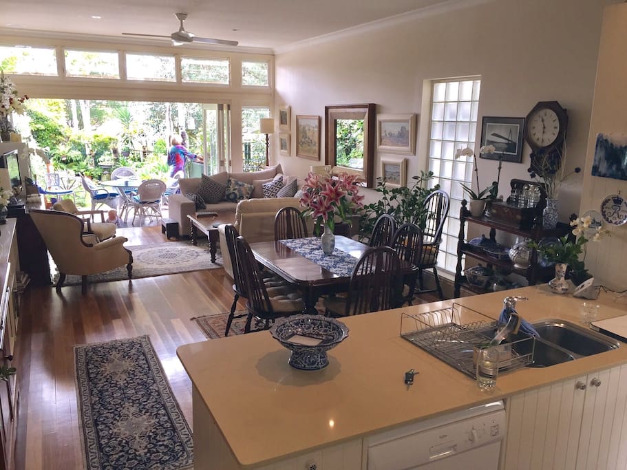 Gorgeous open plan living