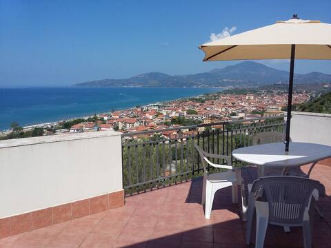 Cilento Villa Olga - panoramic in Marina di Ascea