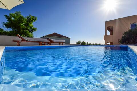 Apartment Jidra 1 with Terrace and Pool