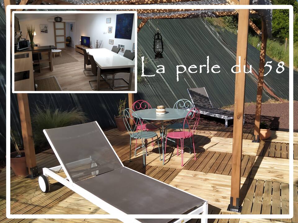 La perle du 58 - T2 Parking Wifi Terrasse CLIM — foto 1