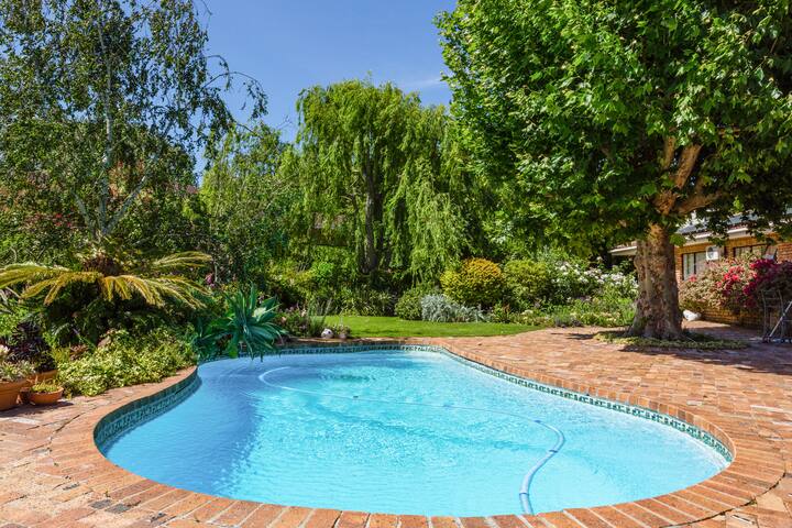 Stunning Views from Verdant Garden of Constantia Valley Home gallery image 2