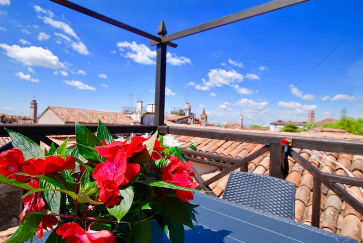 CA GRIMANI 2 private terrace with view