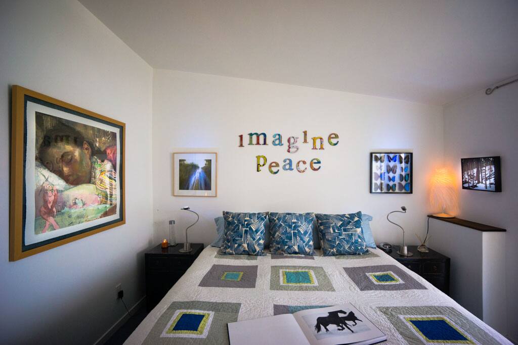 Master bedroom with Cal/King