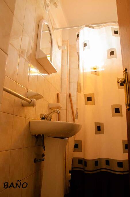 Baño inodoro videt ducha