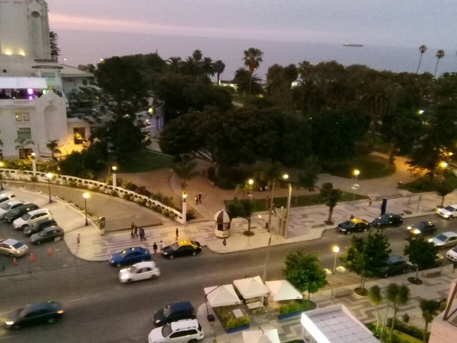 Vista a alfombra roja, festival Viña del Mar.