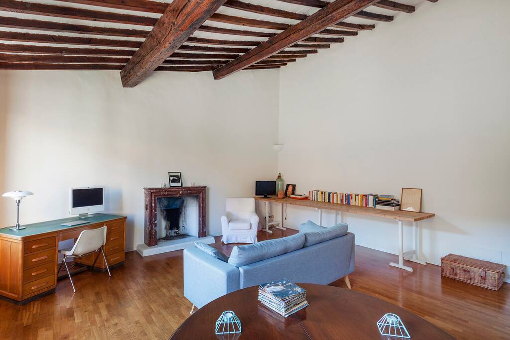 The living room