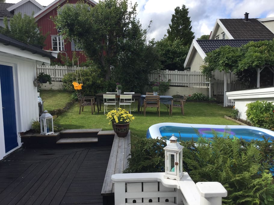 Perfekt for grilling og soling.