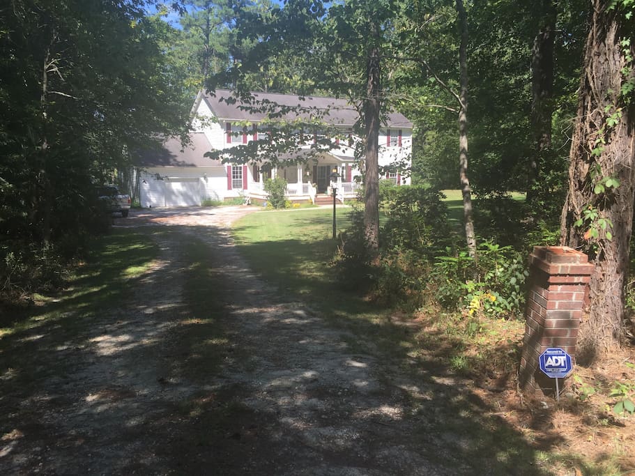 Sitting on 3 acres and cul-de-sac