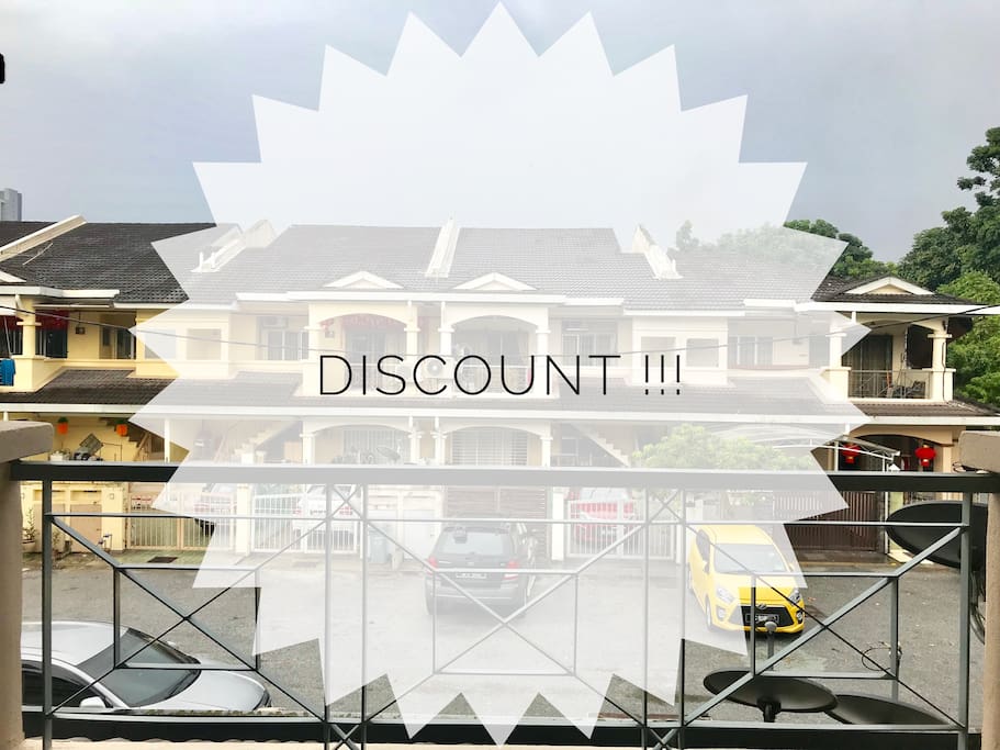 DISCOUNT! For guest who stay more than 3 nights! Grab this chance now!!!!