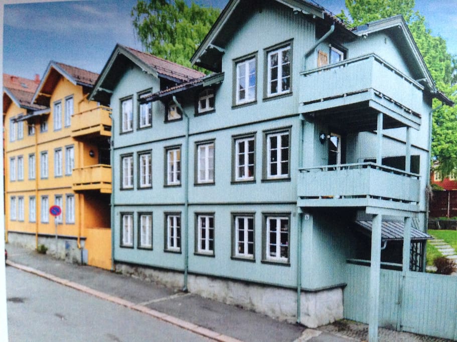 The house from the street