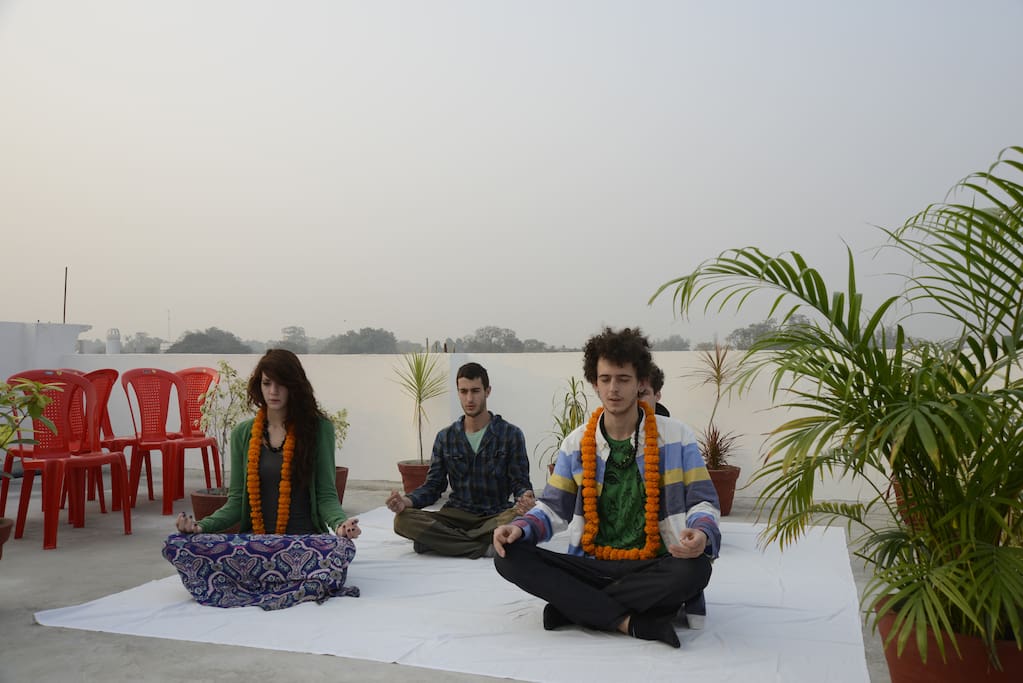 Roof top Yoga
