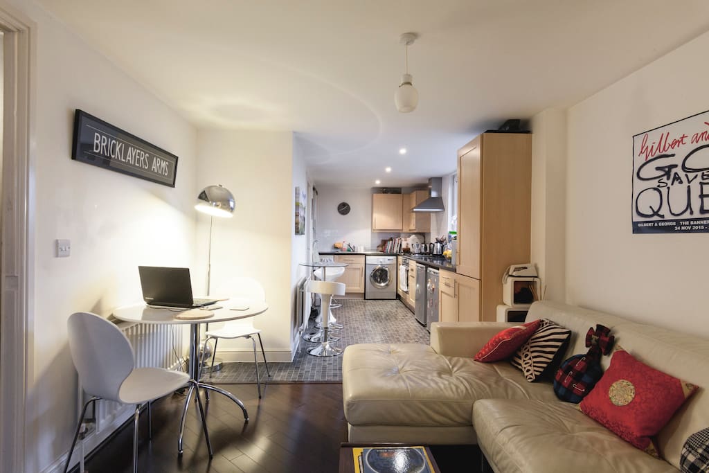 Open plan living in your friendly London home from home.