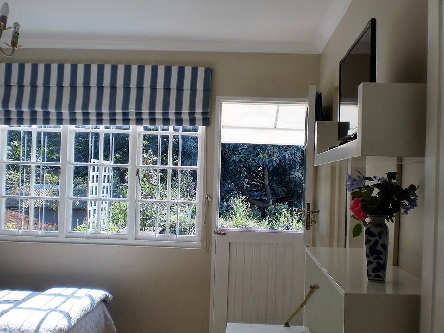 View through the bedroom