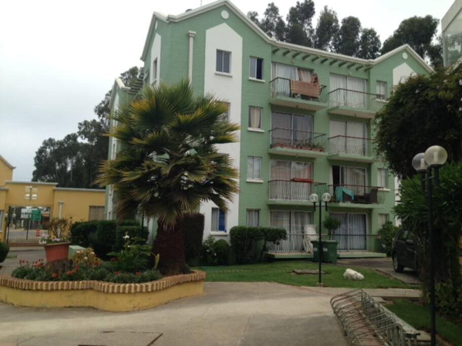 Vista del edificio.