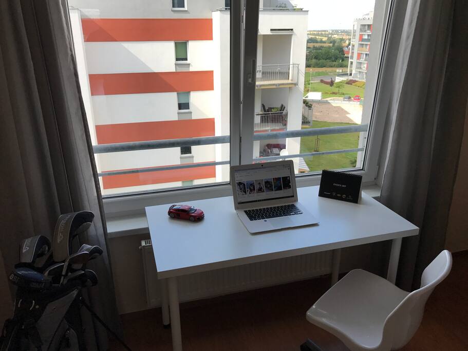 Desk of the second bedroom