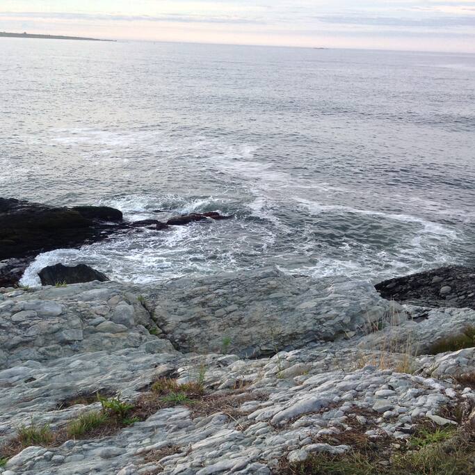View from bluff
