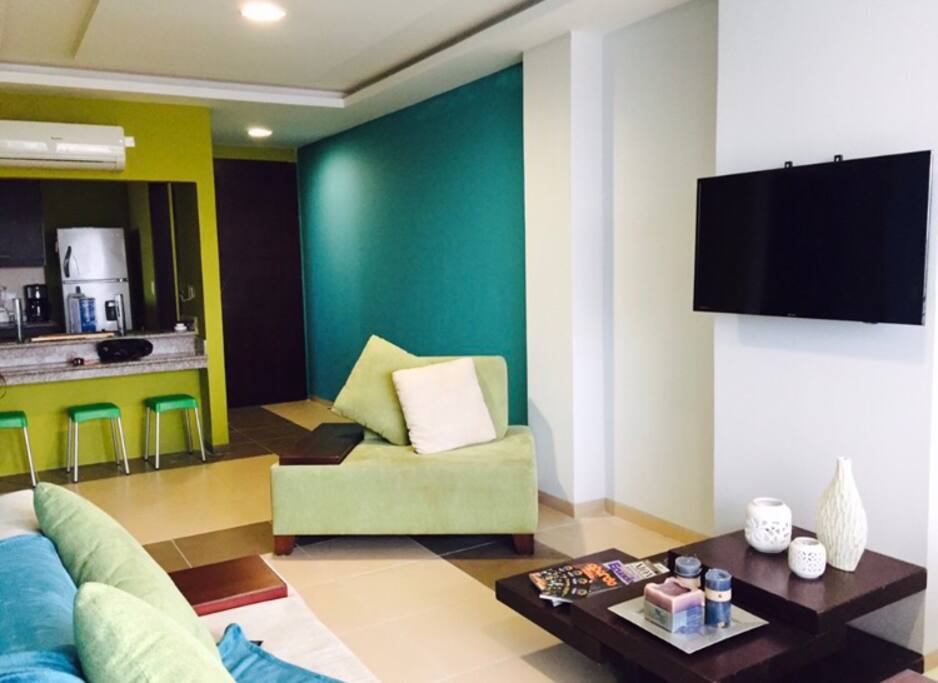 Living room open layout
