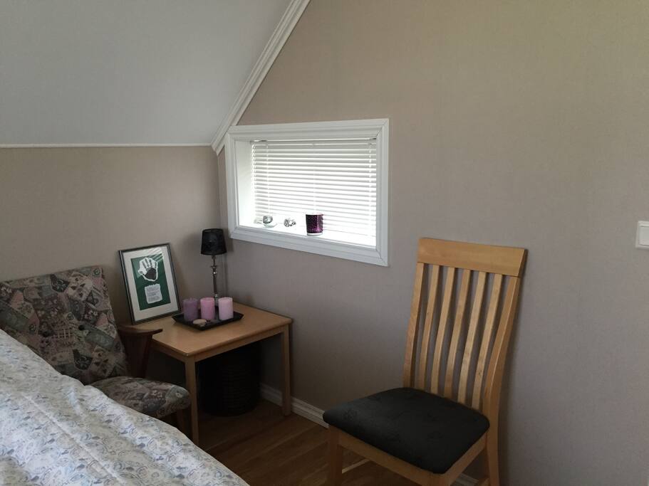 Cozy corner in bedroom