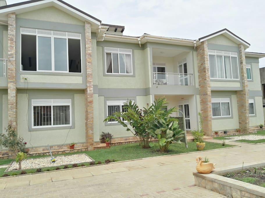 front view of Green Apartments Bukasa