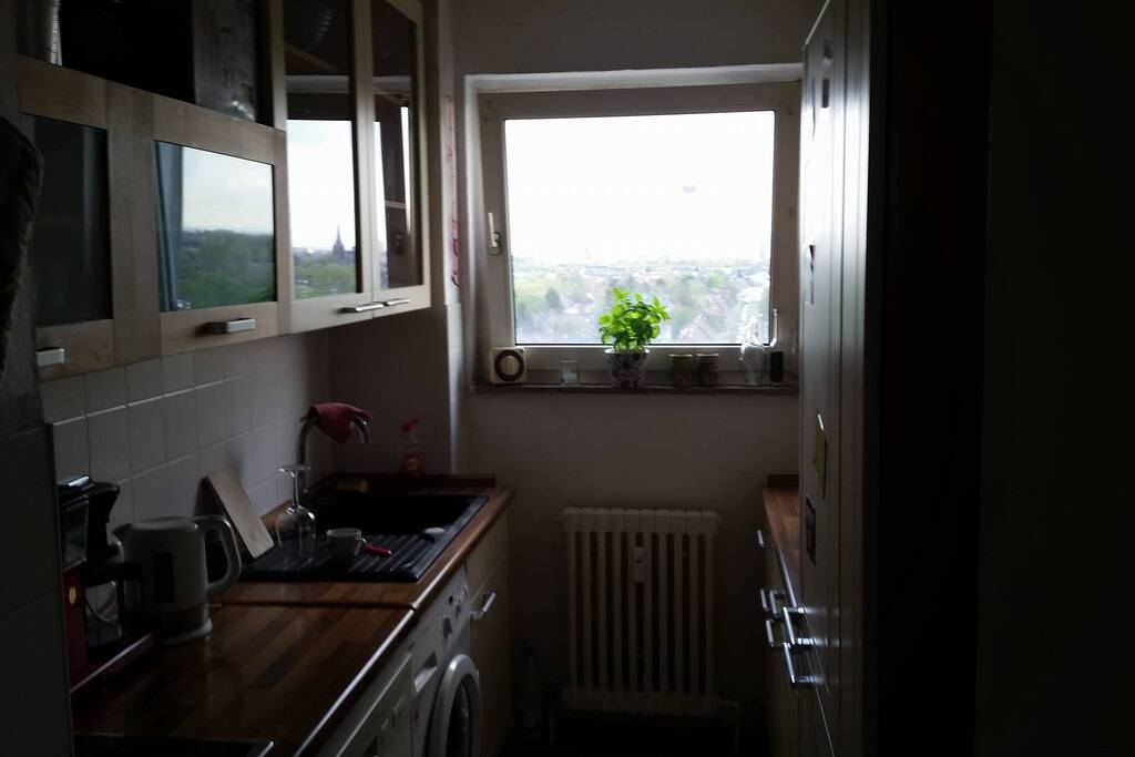 Blick in die Küche