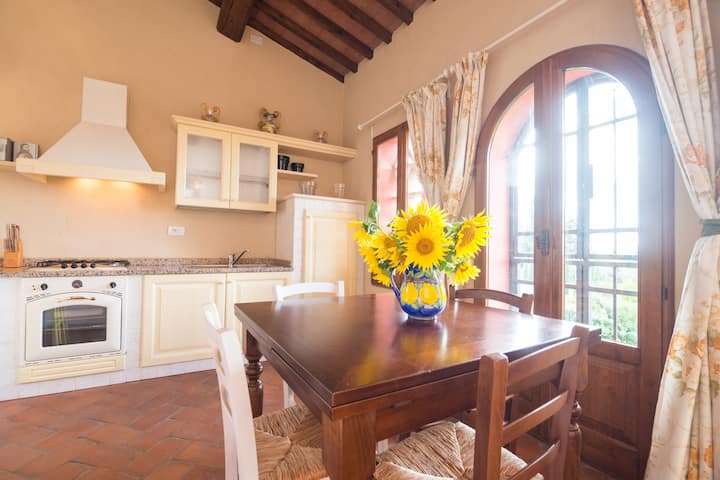 Home near Florence, Pisa and Siena