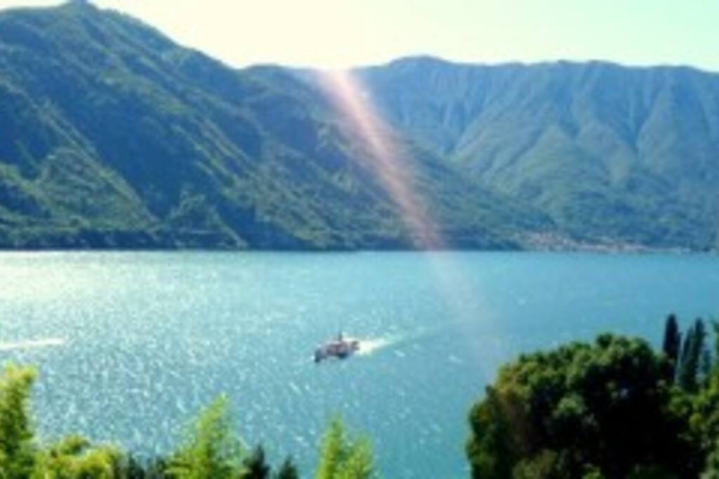 The lake view