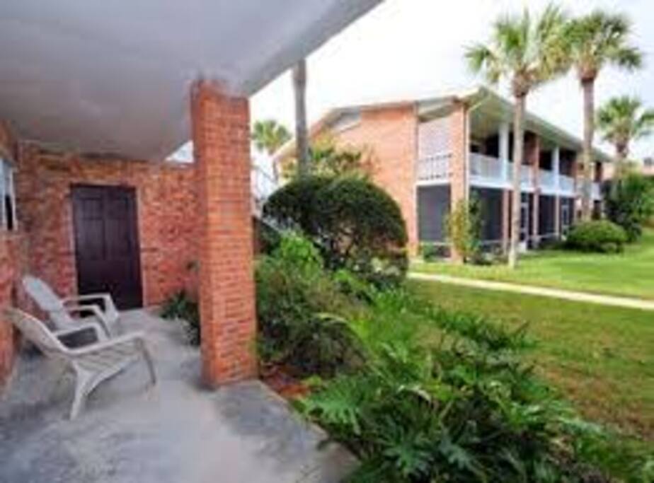 Back porch available