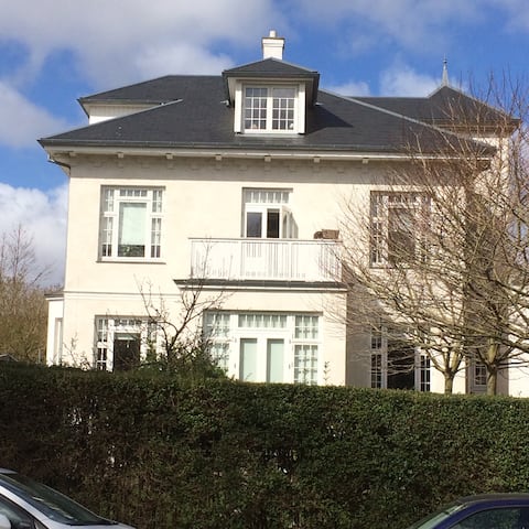 Close to forest, beach and Copenhagen.