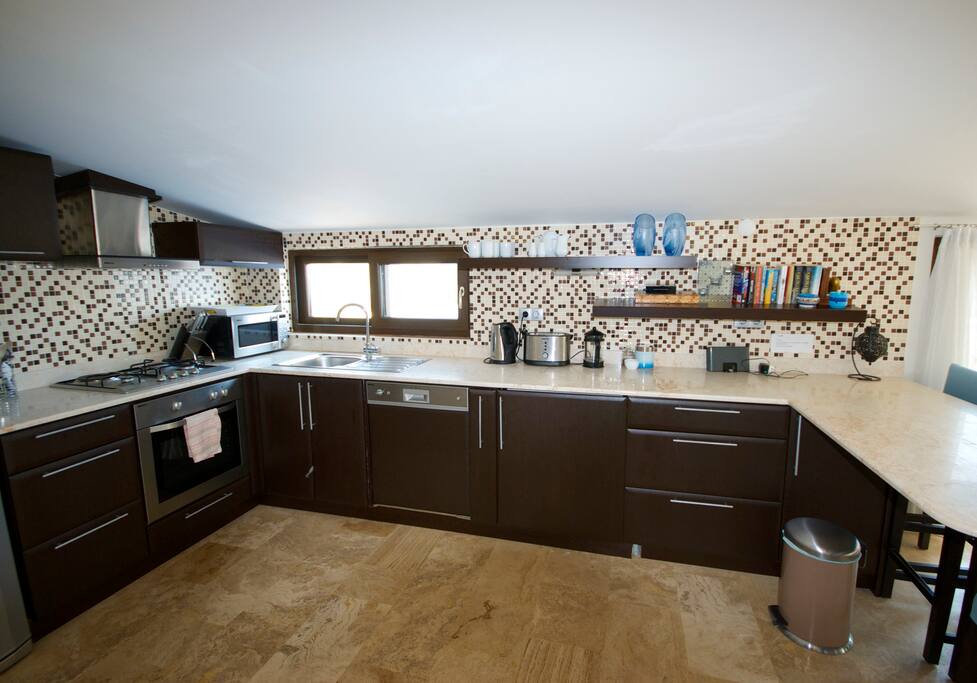 Open plan kitchen