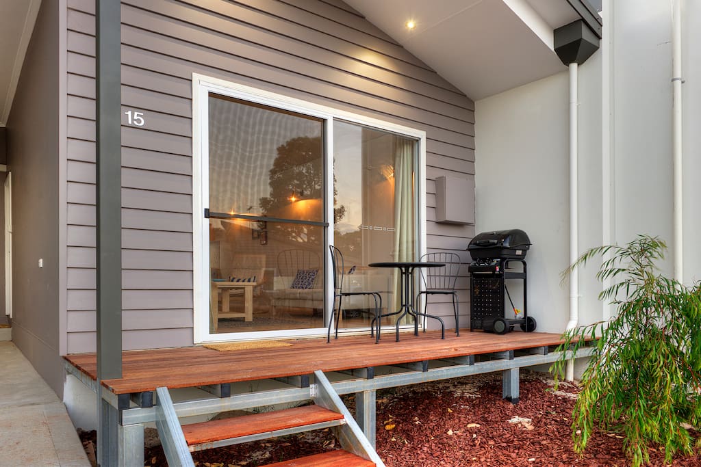 Front Patio/Deck Area