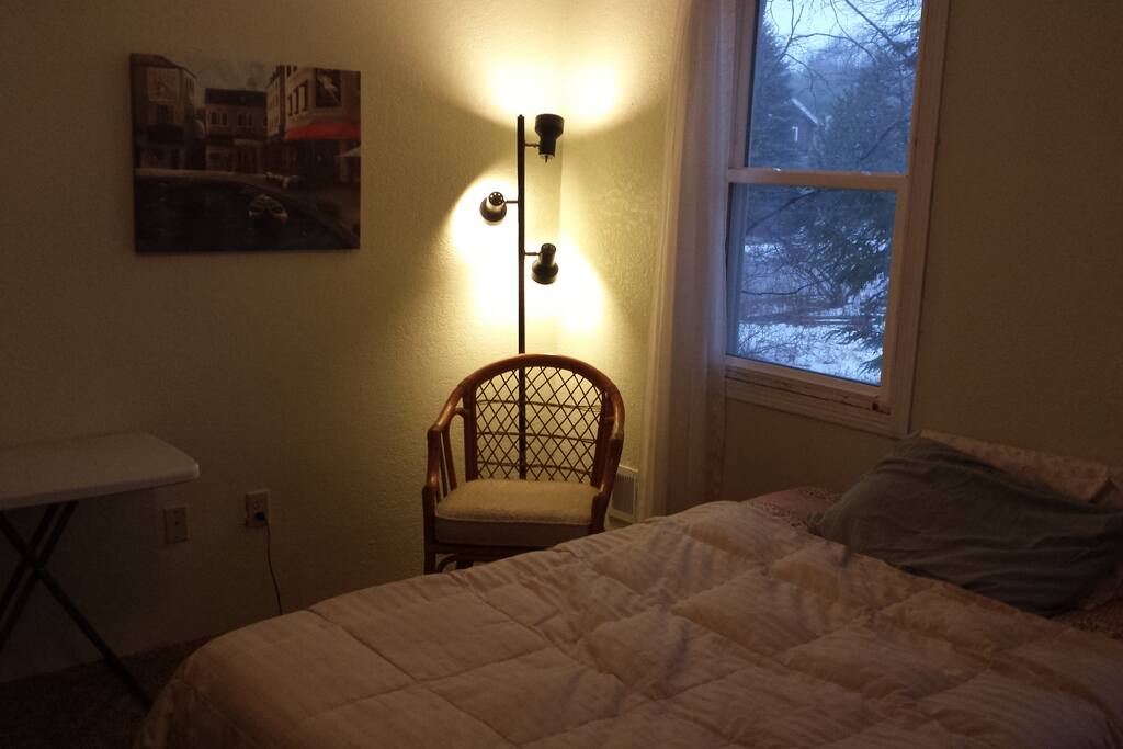 Quiet and relaxing.