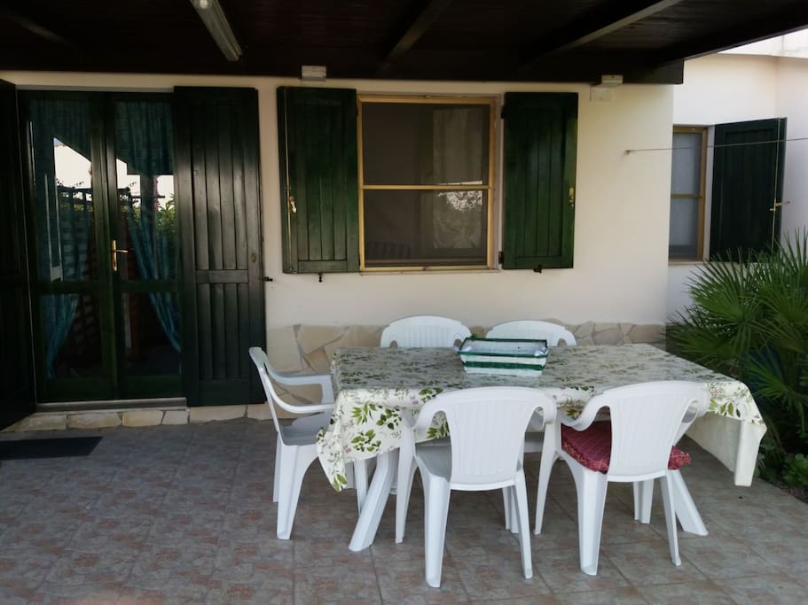 Veranda ingresso principale