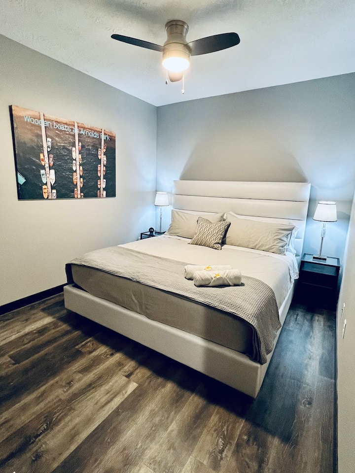 Chumba cha kulala cha wageni #3 kilicho na kitanda aina ya king